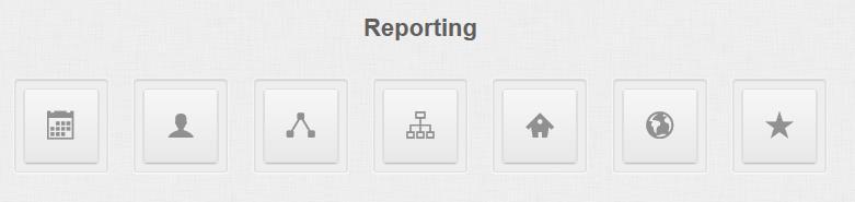 Reporting Reporting allows you to see all of the information within the database There are five reports