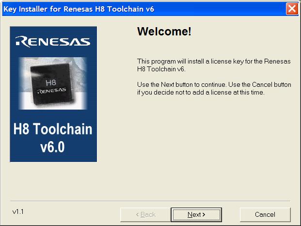Receive and install the license key Once we have processed your registration and accepted it we will email you the License Key for the compiler toolchain you have purchased.