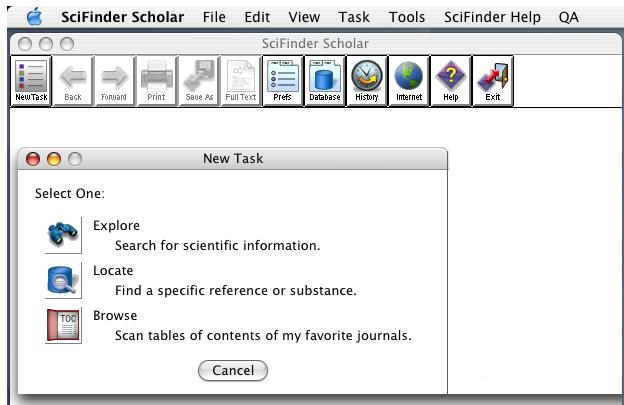 10 Starting SciFinder Scholar Starting SciFinder Scholar The Site Admininistrator for your organization has access to installation information.
