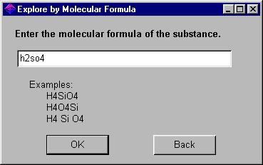 Chapter 3 Explore by Molecular Formula Exploring with SciFinder Scholar 3-17 Use Explore by Molecular Formula to find substances with a particular molecular formula and to: Find CAS Registry Numbers,