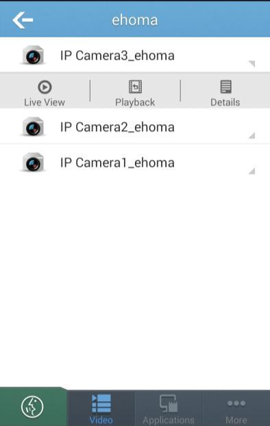 Figure 4-2 Hidden Menu of the Camera 2) Click Live View button to enter the live view interface, as shown in the