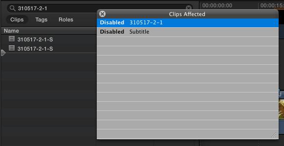 !!! Another thing you can do within the "Clip View" window is to enable/disable FX selective.