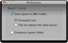 ! Setting up the report option. This option is XML version independent as it won t change anything in the XML. Selecting an fcpxml will create a new folder at the level the XML resides.