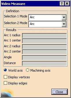 Select the options "Display vertices" and "Display Edges" to display all the edges and vertices of the solid.