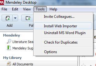 1.4 Install the Word plugin Go to the tools menu in the desktop version. Also you can select another plugin for other word processors. 1.