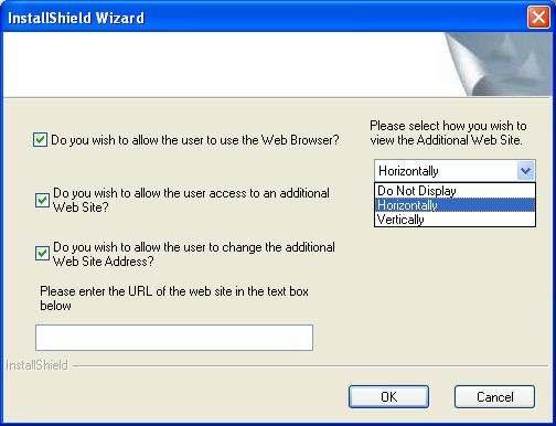 2. Click to select the applicable Internet option. The Internet Options dialog box appears. To cancel an Internet option, clear the checkbox for the option.