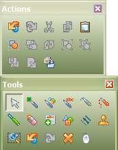 The Toolbar Moving the Toolbar Place the mouse at the top of the Toolbar near the Interwrite icon. Click and drag the Toolbar to the desired location.