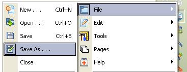 File Management Tools Tool Name Description Workspace Menu Click to access files, edit, print, change preferences, etc.