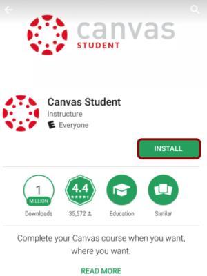 Link Canvas to Your Mobile Device To access Canvas