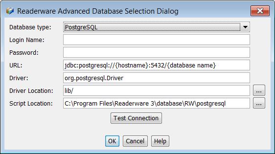 You need to install PostgreSQL and create an empty database. Refer to the PostgreSQL documentation for assistance with installation. You will also need the PostgreSQL JDBC driver.