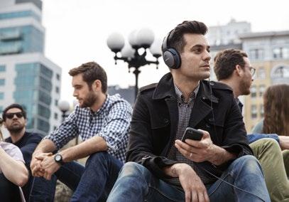 Bose noise cancelling technology monitors the noise around you