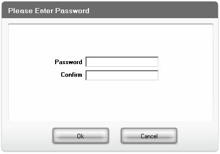 4. Choose a Password for your file(s) and enter it again in the Confirm field. 5. You will then given the opportunity to remove the original file(s).
