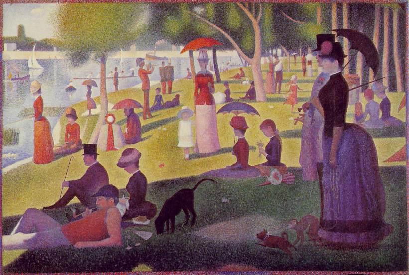 Nothing new Georges Seurat, A Sunday