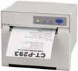 PANEL PRINTER CT-P291/293 The CT-P291/293 is a rack mountable thermal panel printer, with easy drop-in paper loading.