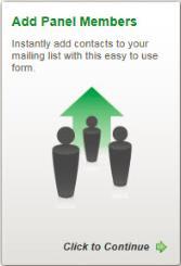 Immediately the Add Panel Members box will appear allowing you to directly enter the information into the form. 6.
