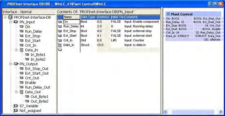 Communication 7.3 Using PROFINET Result The inputs and outputs for PROFINET communication are defined. The interface DB is saved in the block folder of the PC station.