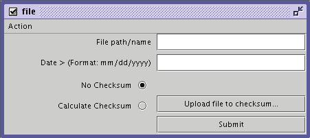 6 If you selected File Rule, enter the path, filename, and creation date of the file.