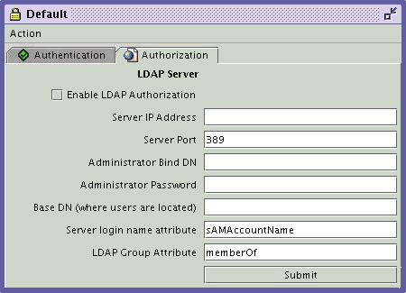 Configuring Firebox SSL Operation 2 Open the window for the realm that is configured for local authentication. You will open the Default realm unless you have changed its authentication type.