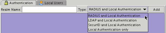 Using RADIUS Servers for Authentication If a user is not located on the RADIUS servers or fails authentication, the Firebox SSL checks the user against the user information stored locally on the