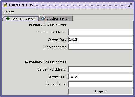 Configuring Firebox SSL Operation 5 Enter the IP address and the port (default is 1812) of the RADIUS server. 6 Enter the RADIUS server secret.