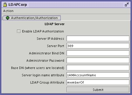 Configuring Firebox SSL Operation To specify LDAP server settings: 1 In the Firebox SSL Administration Tool, go to the Authentication and Local Users tab.