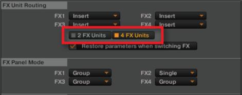 Hardware Reference The FX Unit 4.3.2 FX Unit Assignment In order to route a Deck's signal to an FX Unit, press the corresponding FX Assign button in the mixer channel.