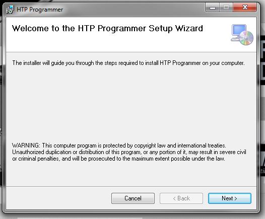 5 6. Once the Microsoft.NET Framework 4.0 setup is complete, select Finish to exit. To continue HTP Programmer Installation the Setup HTP926.msi needs to be started again.