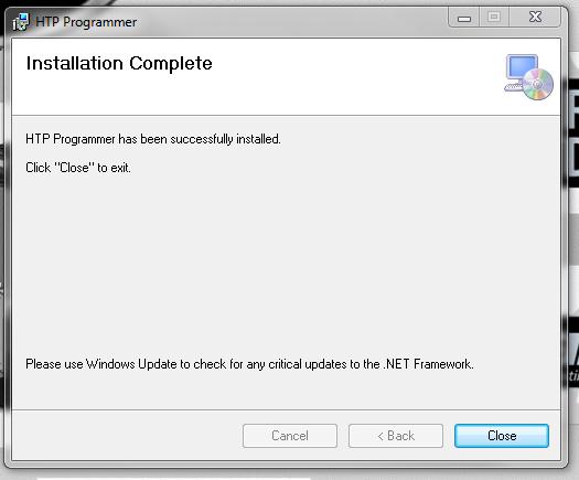 7 4. Once installation is complete, select