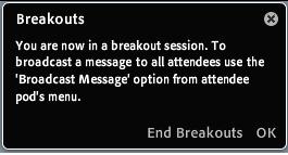 Select end breakout rooms to move everyone back to the main