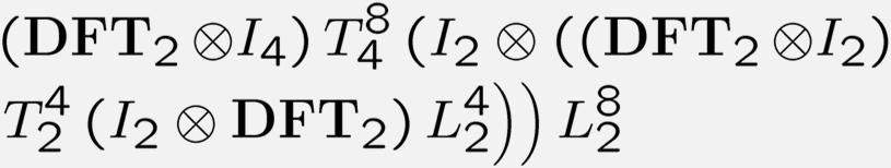 f3, f4, f7, f8, f10, f11; f0 = x[0] x[3]; f1 = x[0] + x[3]; f2 = x[1] x[2]; f3 = x[1] + x[2]; f4 = f1 f3; y[0] = f1