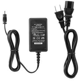 AD-0910 AC ADAPTER 32 33 47.4 9.5 ø5.5 86.5 1,830 The AD-0910 is an AC adapter to operate the Chairman units TS-801 and TS-901, and the Delegate units TS-802 and TS-902 on AC.