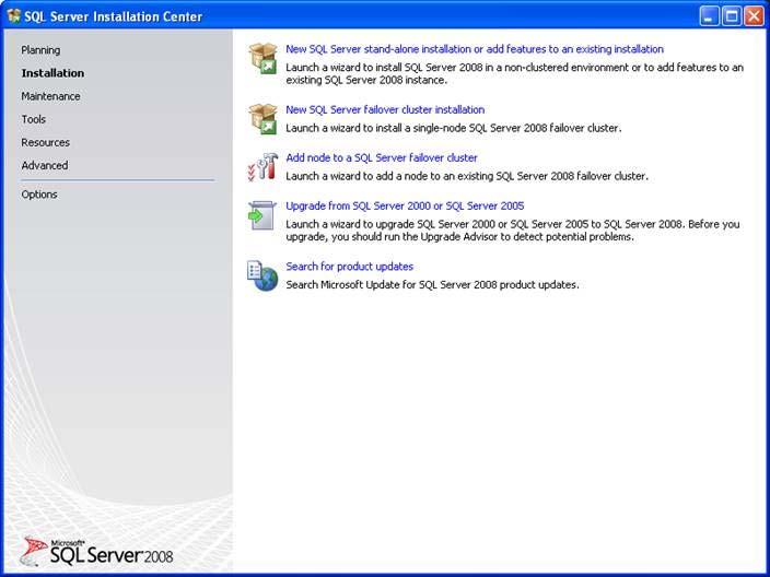 2. Navigate to the DL-Windows folder on the installation CD. Open the SQLEXpress2008 folder and run the appropriate.