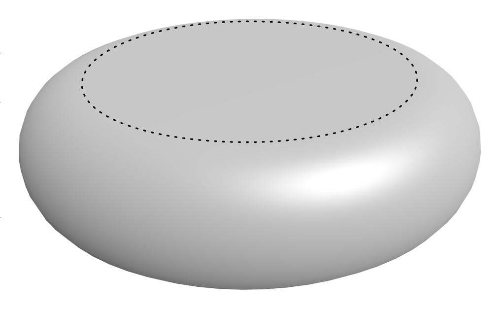 4 VERA ROSHCHINA Figure 3. Convex hull of a torus is not facially exposed (the dashed line shows the set of non exposed extreme points). unexposed face Figure 4.