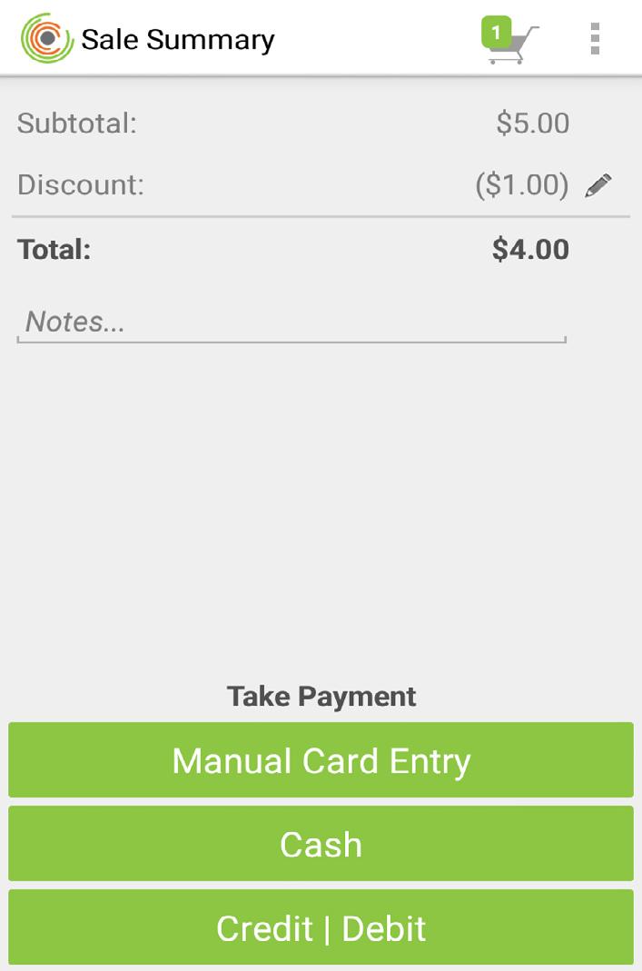 Toggle the Discount On/Off checkbox. Specify the percentage and currency increment value. 4.