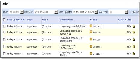 Upgrade Installation Steps 8.2 Installation Verification and Log Files Review 49 upgrades will be kicked off as jobs. IMPORTANT!