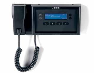 VOCIA EWS-4 The EWS-4 is the emergency, wall-mounted networked paging station used in an EN 54-16 certified life safety system.