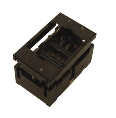 FEATURED PRODUCT 0.5 mm AND 0.4 mm BURN-IN SOCKETS Accommodating package sizes from 15 x 15 to 4 x 4 mm, the Sensata Technologies Interconnection burn-in socket portfolio for 0.5 mm and 0.