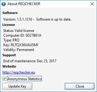 7 Renew your PRO key Your activation key must be