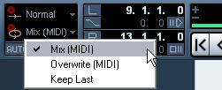 Cycle recording You can record MIDI while the Cycle is activated. 7. Next we have to set the value of our quantize. This is so Cubase LE knows what to lock our MIDI notes to.