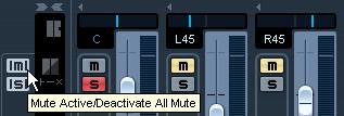 This will give our rhythm section a larger, more spacious sound. That s it for pan, let s move on to Mute and Solo. Mute and solo! Load the project called Mixing 3 found in the Tutorial 4 folder.