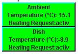 MANUAL_HDCU_en.doc Page 13 of 25 4 Modules: Temperature M&C There are two temperatures, the ambient and the antenna dish temperature which are monitored and controlled.