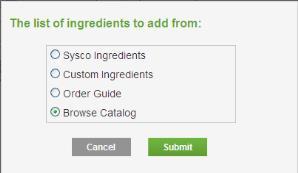 Search for products by expanding the category in the left pane. 5. Select the checkbox next to the items to add to the active plate. 6. Click Add to.