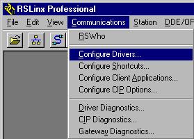 Connecting a Computer to the ControlNet Network 2-3 Configuring the ControlNet Communications Driver in RSLinx To configure the ControlNet