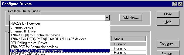 driver for any application that uses a SoftLogix5800 controller.