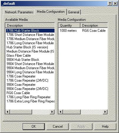 3-20 Configuring a ControlNet Module 10. If necessary, change the media configuration. The default media configuration is sufficient in most cases.