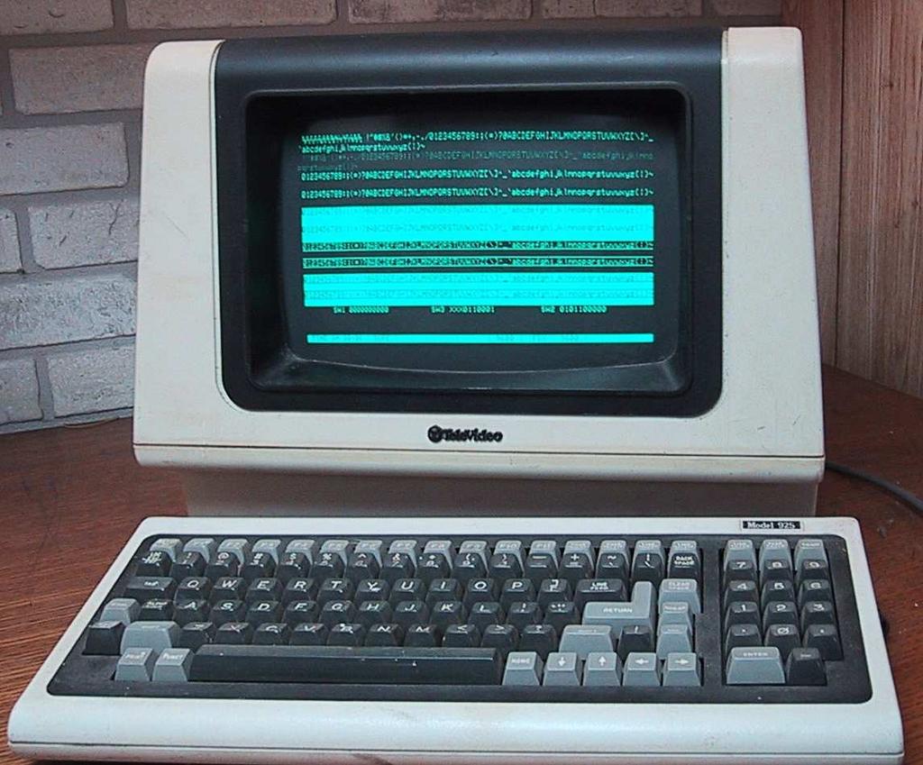 Terminals (Early Video Type) Still connected