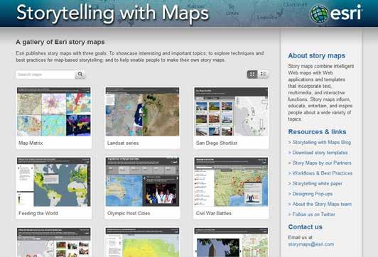 A canned demo: Publishing Web Maps into