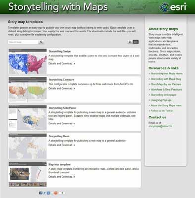 A canned demo: Publishing Web Maps into the Side