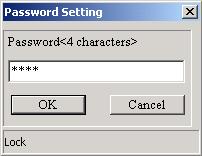 7 Communication 3. If there is password setting in ELC, it will show a password enter dialog box. It will only allow reading data from ELC once after entering correct password.