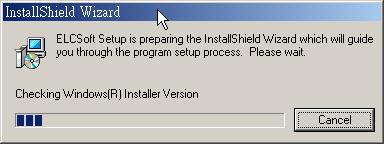 Insert ELCSoft CD into the CD-ROM drive.